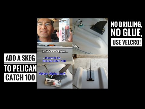 Add a Skeg to a Kayak, No Holes, No Glue...