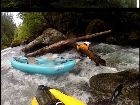 Breitenbush River Whitewater Kayaking, May 2013 (Inflatable Kayak)