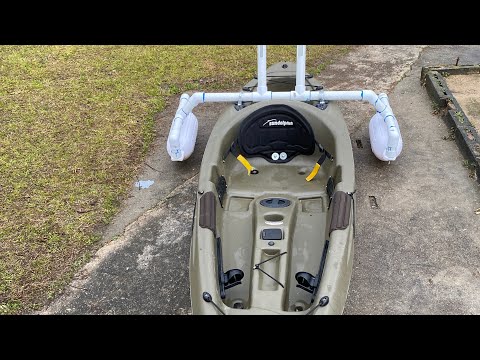 How to build a kayak stabilizer.