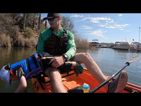 Toddlers First Kayak Trip