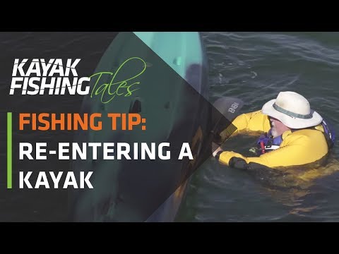 Kayak Fishing Tip | How to Re-Enter A Kayak From the Water | Self-Rescue