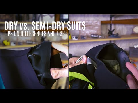 Dry vs. Semi-Dry Suits - Tips on Differences and Uses - Kayak Hipster