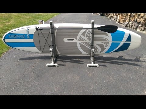 How To Build Paddle Board Rack DIY