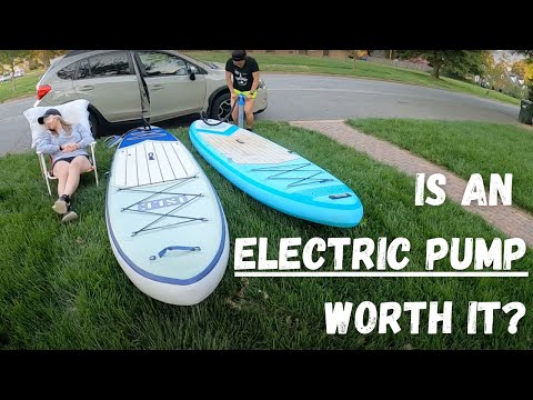 SUP ELECTRIC PUMP // Waste or worth it?