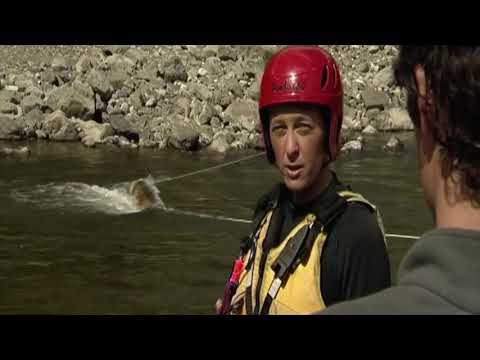 Be RiverSafe - Survival swimming - Strainer swim