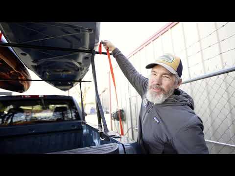 How To: Tying down two kayaks on your roof