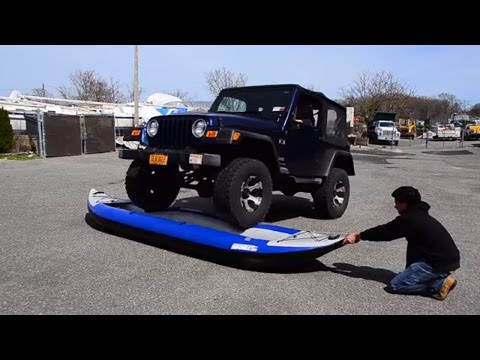 Inflatable Kayak torture test - SeaEagle.com