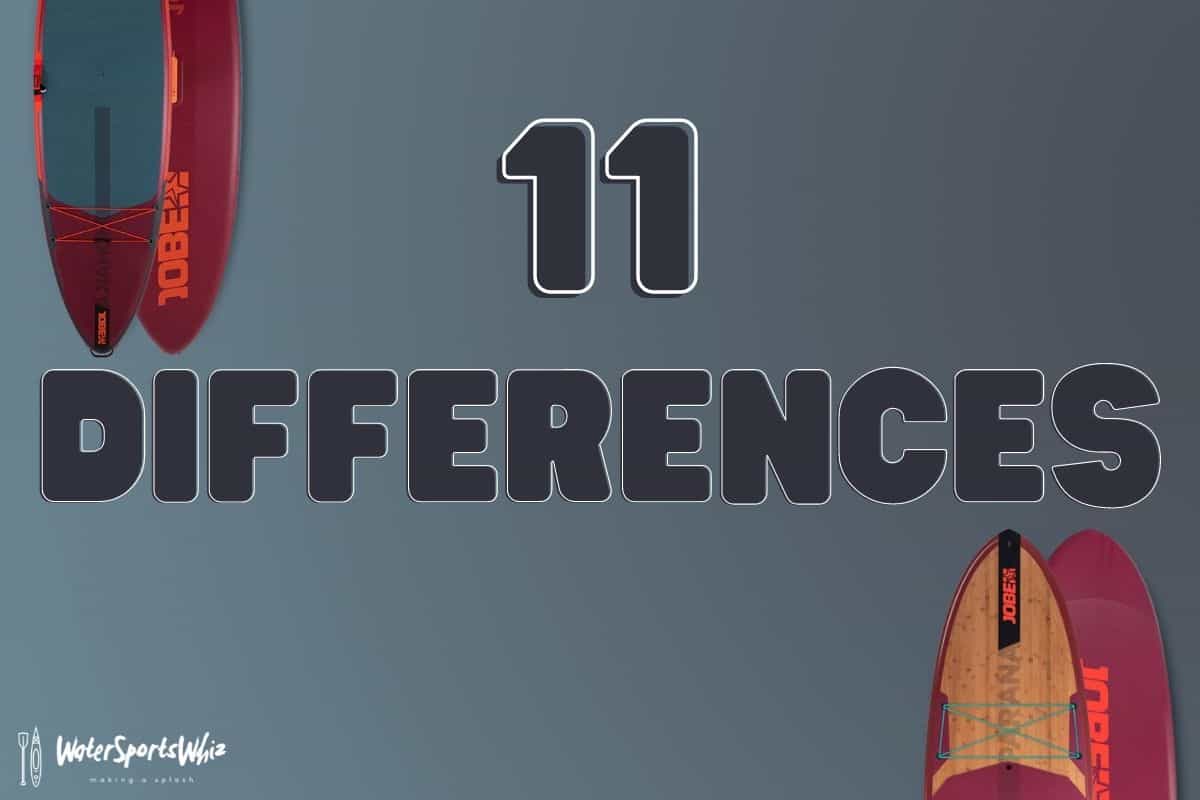 11 Differences between inflatable vs solid SUPs
