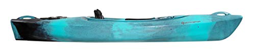 Perception Joyride 10 | Sit Inside Kayak for Adults and Kids | Recreational and Multi-Water Kayak with Selfie Slot | 10' | Dapper