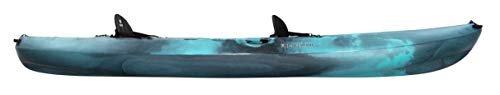 perception Kayaks Rambler 13.5 | Sit on Top Tandem Kayak | Recreational Kayak for Two | Storage with Tie Downs | 13' 6