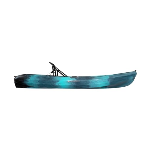 Perception - Tribe 9.5 - Sit on Top Kayak - Large Rear Storage with Tie Downs - 9.5 - Dapper