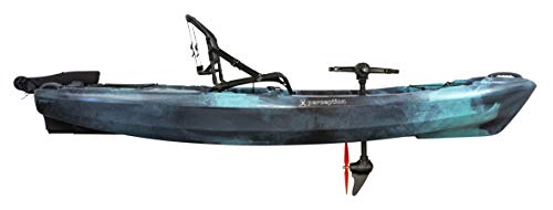 Perception Crank 10 | Sit on Top Pedal Kayak | Adjustable Lawn Chair Seat | 10'