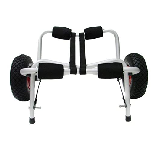 TMS CART-CANOE/KAYAK-KY001 New Jon Boat Kayak Canoe Carrier Dolly Trailer Tote Trolley Transport Cart Wheel