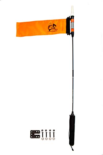 5. YakAttack VISICarbon Pro Kayak Fishing Visibility Flag