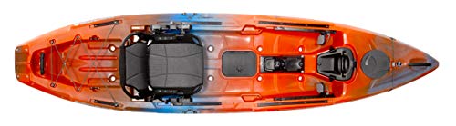 Wilderness Systems Radar 115 - Sit on Top Fishing Kayak - Premium Angler Kayak - Helix PD™ Pedal Drive System - 11.6 ft - Atomic