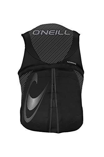 O'Neill Men's Reactor USCG Life Vest, Black/Black/Black,X-Large
