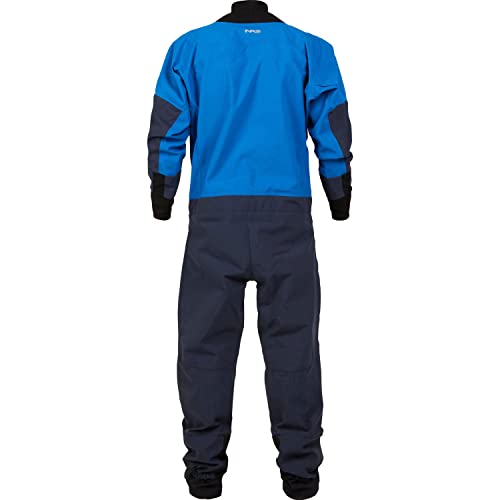 NRS Men's Nomad GORE-TEX Pro Semi-Dry Suit-Blue-M