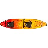 Ocean Kayak Malibu Two Tandem Sit-On-Top Recreational Kayak (Sunrise, 12-Feet)