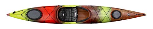 Perception Kayaks Carolina 14 | Sit Inside Touring Kayak | Large Front and Rear Storage | 14' | Salsa