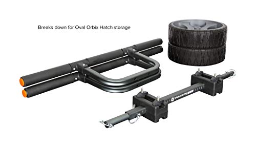 Wilderness Systems Heavy Duty Kayak Cart | Flat-Free Wheels | 450 Lb Weight Rating | for Kayaks and Canoes