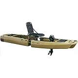 Point 65 Sweden Kingfisher Modular Fishing Kayak, Moss Green