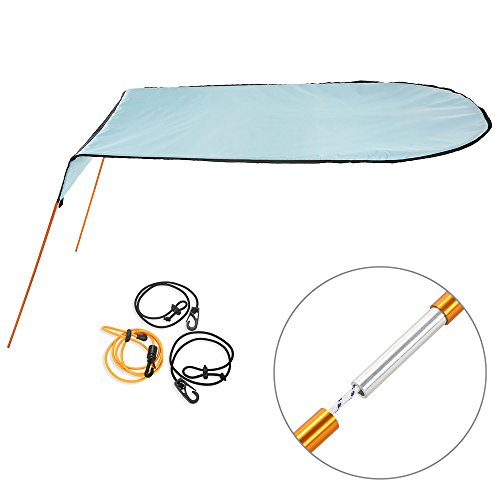Lixada Kayak Boat Canoe Sun Shade Canopy for Single Person
