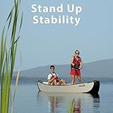 Sea Eagle TC16 Inflatable 16’ High Pressure Drop Stitch Travel Canoe-Wood Web Seats, Pump, Bag and Optional Paddles for Lakes, Rivers & Bays-Easy to Transport, Pack & Stow (TC16 Startup Package)