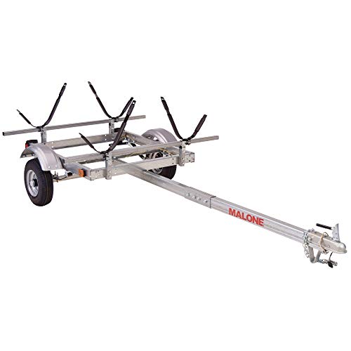 Malone EcoLight 2-Boat J-Rack Kayak Trailer