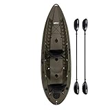 Lifetime Sport Fisher Single or Tandem Kayak, 10 Feet, Olive Green