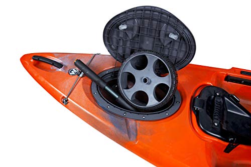 Wilderness Systems Heavy Duty Kayak Cart | Flat-Free Wheels | 450 Lb Weight Rating | for Kayaks and Canoes