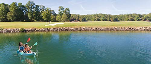 perception Kayaks Rambler 13.5 | Sit on Top Tandem Kayak | Recreational Kayak for Two | Storage with Tie Downs | 13' 6