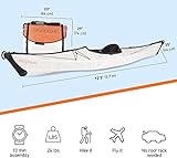 Oru Kayak BayST Folding Portable Lightweight Kayak - High Performance for Fishing, Sailboats and Backcountry Trips