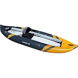 Aquaglide McKenzie 105 Inflatable Kayak - 1 Person Whitewater Kayak,Orange