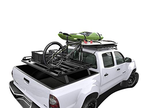 Front Runner Slimline II Load Bed Rack Kit Compatible with Toyota Tacoma Pickup Truck (2005-Current)