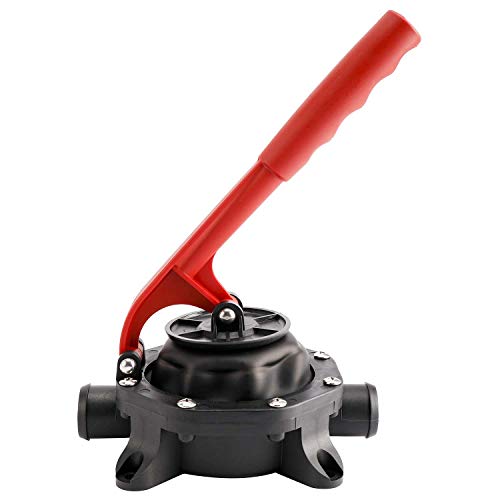 DasMarine Diaphragm Boat Manual Bilge Pump,Robust Hand Pump,Small Manual Bilge Pump,Strong Suction.
