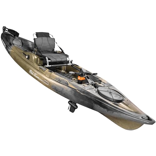 Old Town Sportsman BigWater PDL 132 Pedal Fishing Kayak (Marsh Camo)