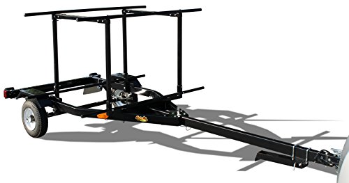 Multi-Sport Multi-Rack Kayak Trailer by Right On Durable Transporting Trailer for Kayaks, Sups, Canoes, Bicycles and More