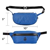 Skog Å Kust FannySåk Airtight & Waterproof Floating Waist Bag | for Kayaking, Rafting, Boating, Swimming, Camping, Hiking, Beach, Fishing | Blue