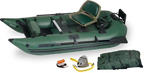 Sea Eagle 285 Inflatable Frameless Fishing Pontoon Boat