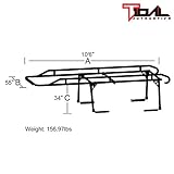 Tidal Contractor Pickup Truck Ladder Lumber Rack