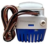 SAILFLO Automatic Bilge Pump for Boats 1100 GPH (1-1/8