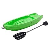 Lifetime Youth Wave Kayak with Paddle, 6 Feet, Green