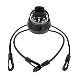 Sun Company SeaTurtl Kayak Compass - Full-Size Mountable Marine Compass with Adjustable Hood