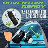 Gradient Fitness Kayak Anchor Kit | Paddle Board Accessories, Small Boat, SUP Jet Ski Accessories and Canoe Anchors, Jetski Accessory, PWC Anchor