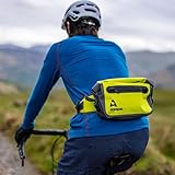 Aquapac Heavy Duty Waterproof Waist Pack Acid Green, Made in the UK, 3 Litre Capacity, Travel Essential, 5 Year Warranty, Hiking, Mountain Biking, Running Accessory