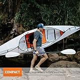 Oru Kayak Beach Folding Portable Lightweight Kayak - for Day Trips, Picnics, and Casual Fun with Family and Friends