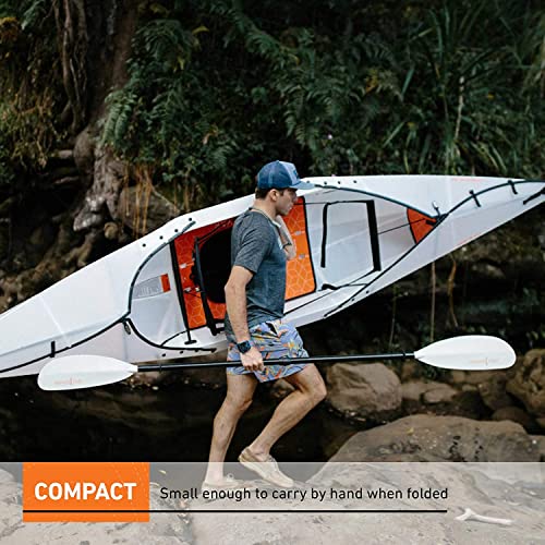 Oru Kayak Beach Folding Portable Lightweight Kayak - for Day Trips, Picnics, and Casual Fun with Family and Friends