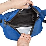 Skog Å Kust FannySåk Airtight & Waterproof Floating Waist Bag | for Kayaking, Rafting, Boating, Swimming, Camping, Hiking, Beach, Fishing | Blue