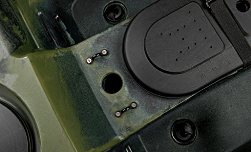 Vibe Kayaks Sea Ghost 130 13 Foot Angler - Single Person, Sit On Top Fishing Kayak with Paddle and Dual Position Hero Seat