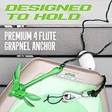 Gradient Fitness Kayak Anchor Kit | Paddle Board Accessories, Small Boat, SUP Jet Ski Accessories and Canoe Anchors, Jetski Accessory, PWC Anchor